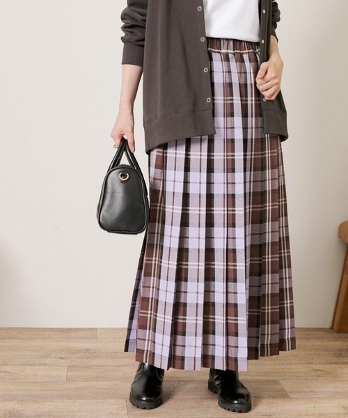 「URBAN RESEARCH Sonny Label」 プリーツスカート FREE オレンジ レディース_画像10