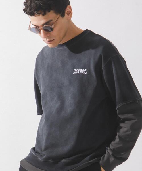 エーピーストゥディオ購入 ラッセルアスレティック 21AW スウェットシャツ Russell Athletic（ラッセル アスレティック） tシャツ 「別注