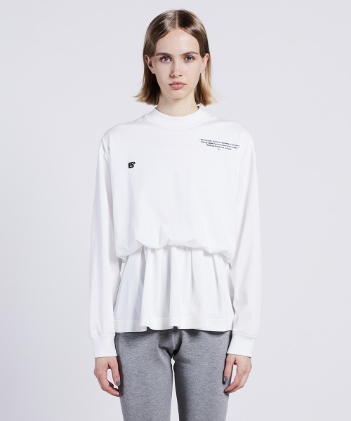 「ESSENTIAL」 長袖カットソー FREE ブラック レディース_画像2