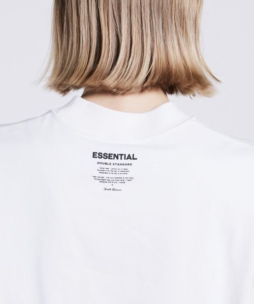 「ESSENTIAL」 長袖カットソー FREE ブラック レディース_画像7