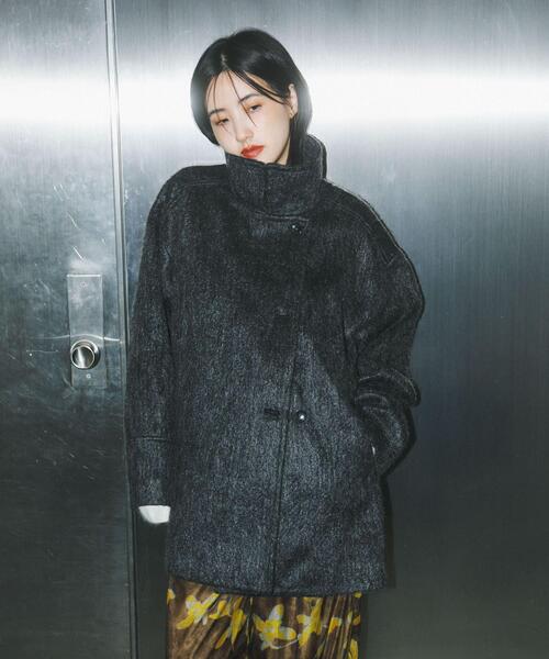 「SENSE OF PLACE by URBAN RESEARCH」 コート ONE チャコールグレー レディース_画像7