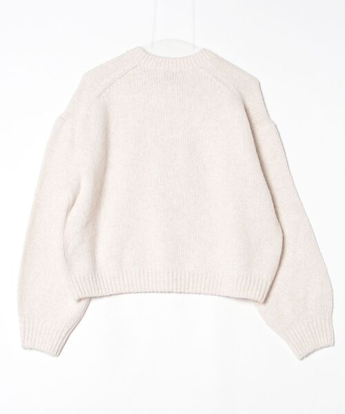 「COACH」 長袖編み物 S ベージュ レディース