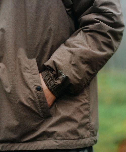 「EKAL」 コーチジャケット LARGE グレー メンズ_画像3