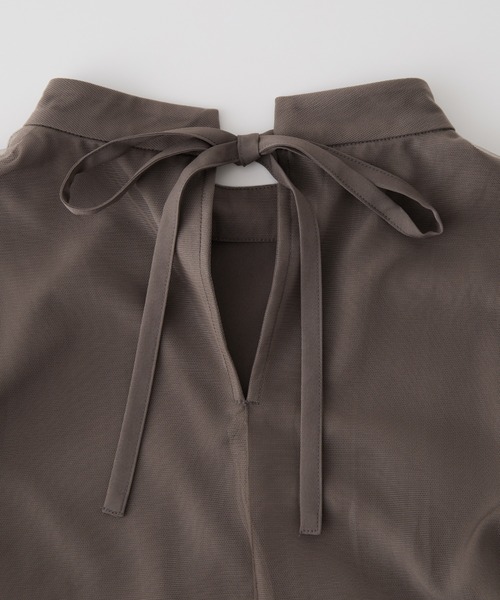 「RANAN」 長袖ワンピース M ブラウン レディース_画像2