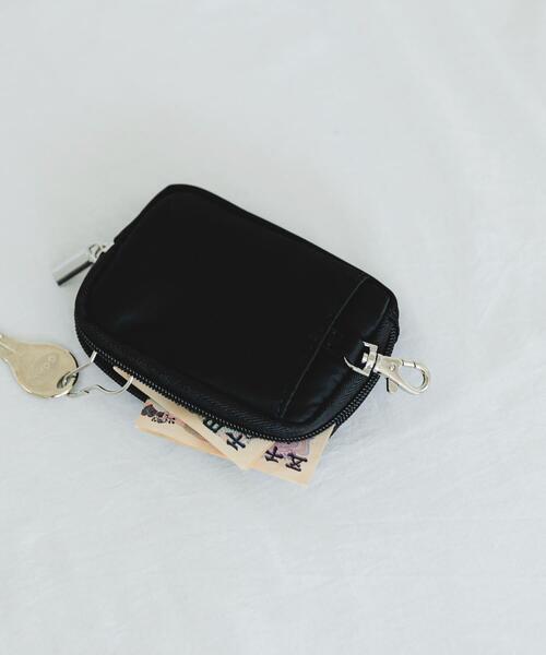 100%正規品　ミニウォレット　ブラック URBAN RESEARCH DOORS（アーバンリサーチドアーズ） 財布 撥水ミニ