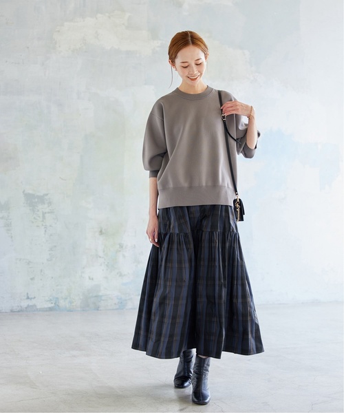 「JOURNAL STANDARD」 スカート 36 ネイビー レディースの画像