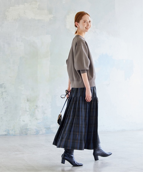 「JOURNAL STANDARD」 スカート 36 ネイビー レディースの画像