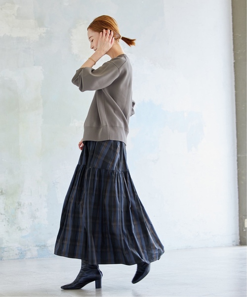 「JOURNAL STANDARD」 スカート 36 ネイビー レディースの画像