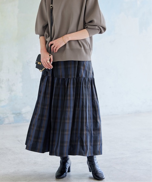 「JOURNAL STANDARD」 スカート 36 ネイビー レディースの画像