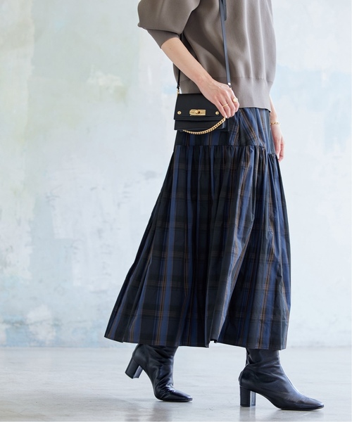 「JOURNAL STANDARD」 スカート 36 ネイビー レディースの画像