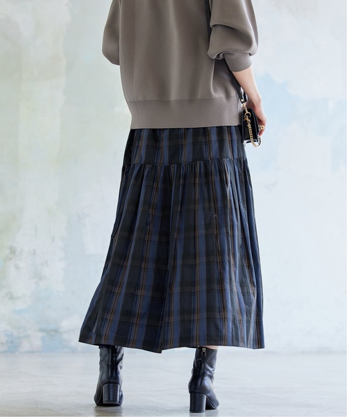 「JOURNAL STANDARD」 スカート 36 ネイビー レディースの画像