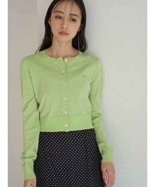 snidel スナ UVカットベーシックニットカーディガン UVカットベーシックニットカーディガン(カーディガン)｜トップス