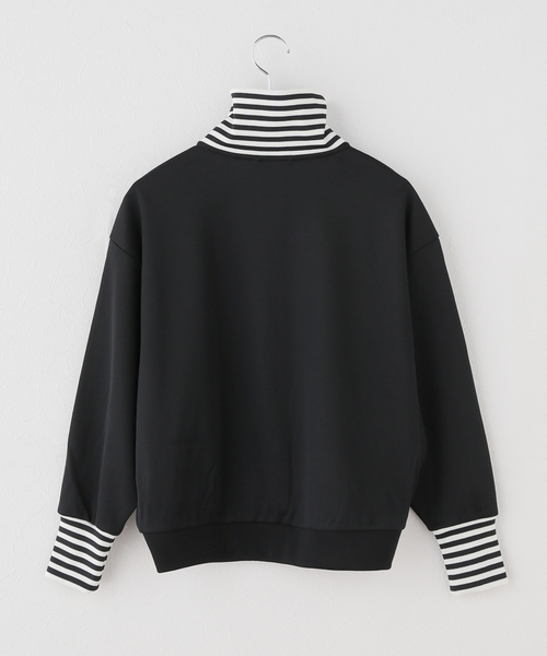 adidas RIBBON TRACKTOP ブルゾン トラックジャケット 黒S adidas RIBBON TRACKTOP ブラック（アディダス リボン トラック トップ