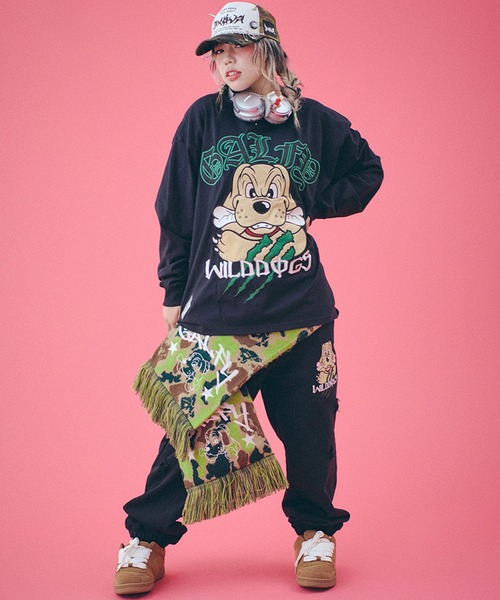 「GALFY」 長袖Tシャツ X-LARGE ブラック系その他 メンズ_画像6
