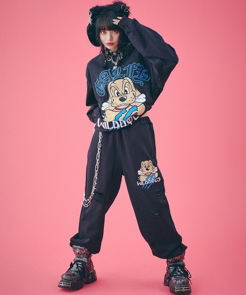 「GALFY」 長袖Tシャツ X-LARGE ブラック系その他 メンズ_画像7