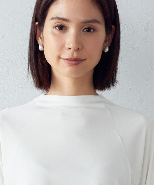 「COMME CA ISM」 長袖ブラウス MEDIUM ブラック レディース_画像8