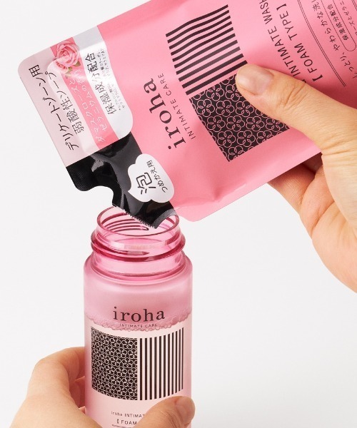 iroha ボディソープ iroha INTIMATE WASH 「 FOAM TYPE 」ダマスク