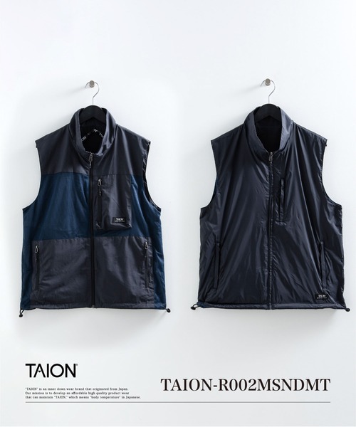 TAION（タイオン） ベスト ジレ 「」「ユニセックス」ノンダウン