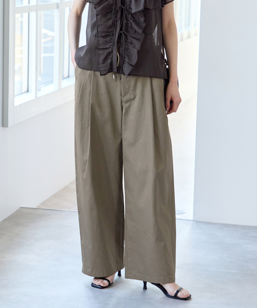 U by SPICK&SPAN（ユーバイスピックアンドスパン） ワイドパンツ