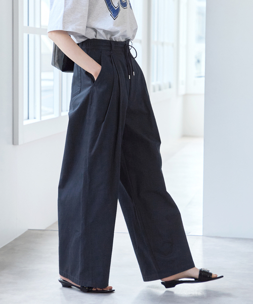 U by SPICK&SPAN（ユーバイスピックアンドスパン） ワイドパンツ