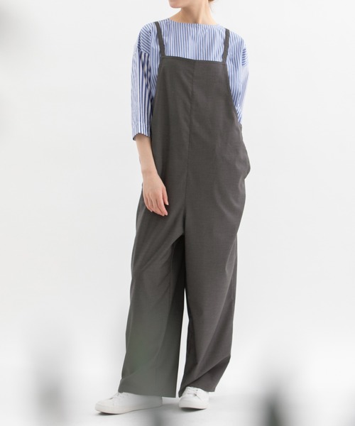 nop de nod(ノップドゥノッド) パンツ サージサロペットパンツ nop de nod(ノップドゥノッド) パンツ サージサロペットパンツ