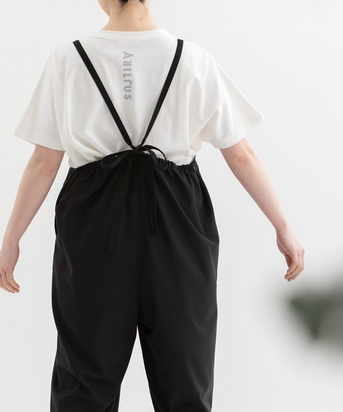 CRESCENT DUO　オーバーオール　サロペットパンツ　オールインワンパンツ nop de nod（ノップドゥノッド） サロペット オーバーオール サージ