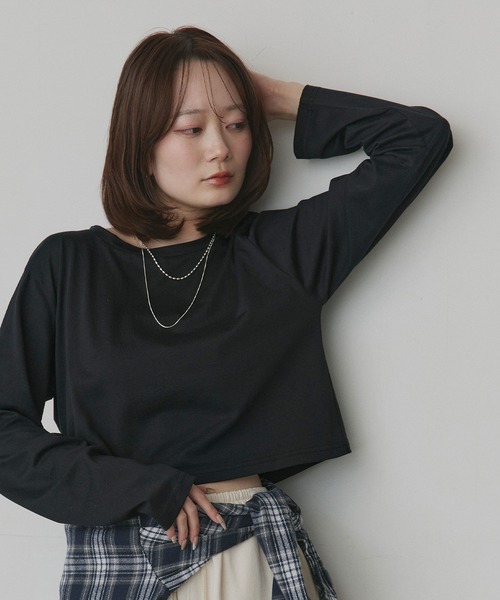 ad thie（アドティエ） tシャツ アソート ショート丈ロンT レディース