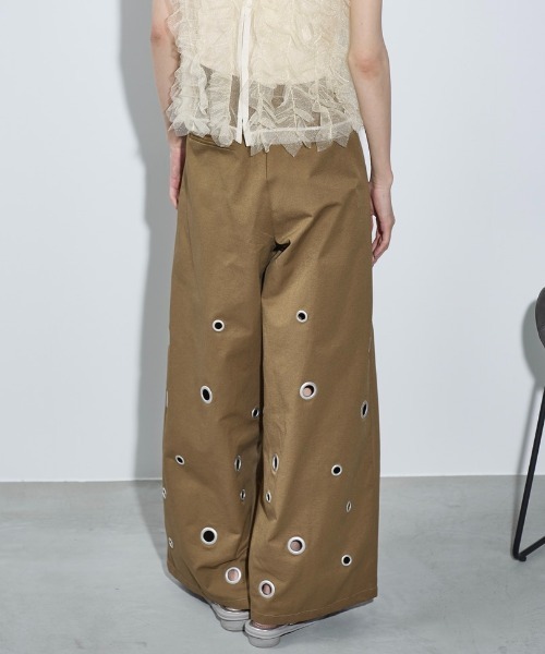 「THE YOn」 チノパンツ S チャコールグレー レディース_画像5