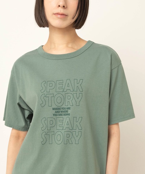 RNA-N（アールエヌエーエヌ） tシャツ 半袖 M2649 SPEAK発泡プリントT