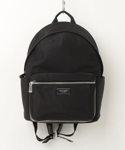 ケイトスペード kate spade リュック ナイロン ブラック ほぼ新品 kate spade NEW YORK（ケイト・スペード ニューヨーク） ワンポイント