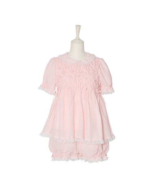 ワンピース Fiorforte baby doll onepiece pink Fiorforte ワンピース 半袖 baby dress setup : ZOZOTOWN Yahoo!店