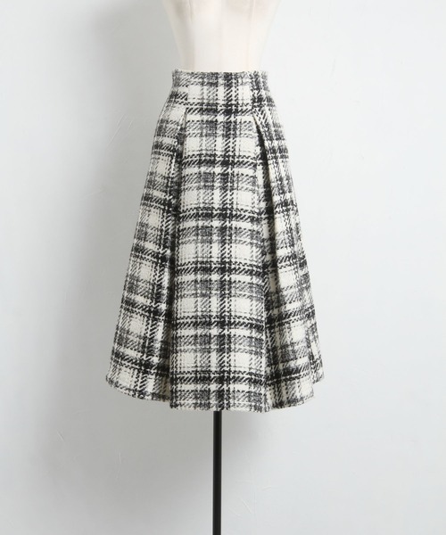 「tocco closet」 フレアスカート M ベージュ レディース_画像3