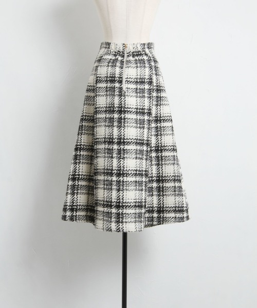 「tocco closet」 フレアスカート M ベージュ レディース_画像8