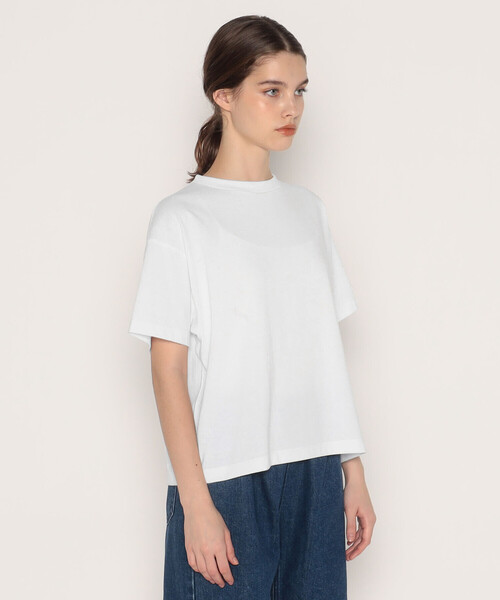「DANTON」 半袖Tシャツ S ホワイト レディース_画像8