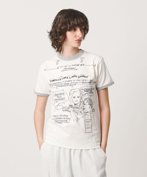 6 tシャツ 半袖 「6(ROKU)」タギング Tシャツ レディース : ZOZOTOWN