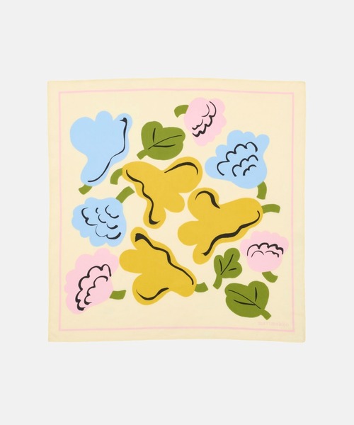 marimekko（マリメッコ） ストール マフラー Pesofati Kukasta kukkaan