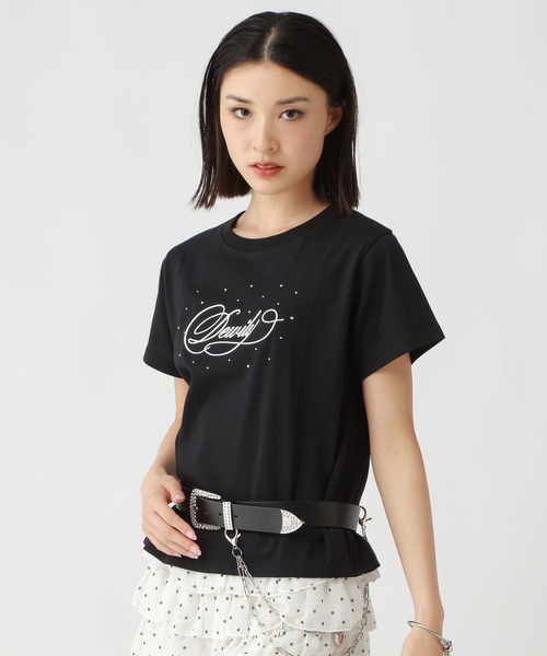 repipi armario（レピピアルマリオ） tシャツ DewilyキラキラTシャツ2