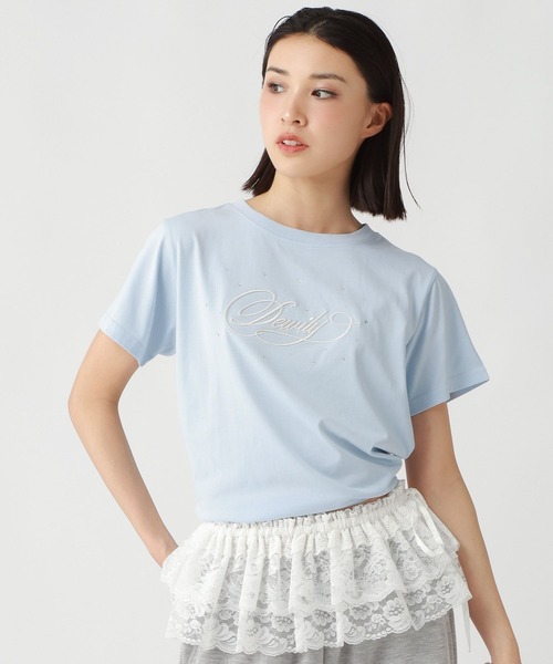 repipi armario（レピピアルマリオ） tシャツ DewilyキラキラTシャツ2