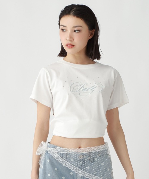repipi armario（レピピアルマリオ） tシャツ DewilyキラキラTシャツ2