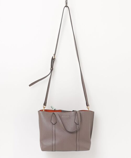 Tory Burch 2way ハンドバッグ ショルダー グレー TORY BURCH
