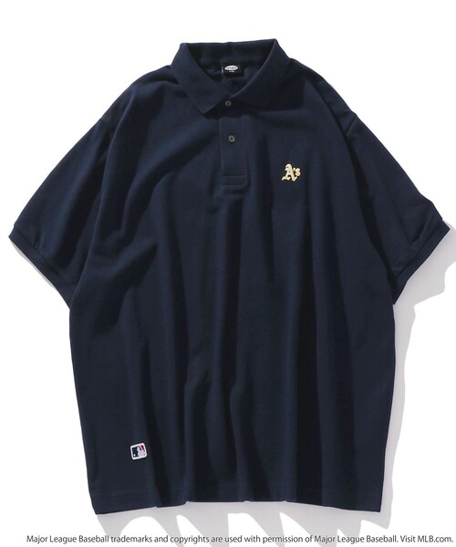「FREAK'S STORE」 半袖ポロシャツ SMALL ブラック メンズ_画像7