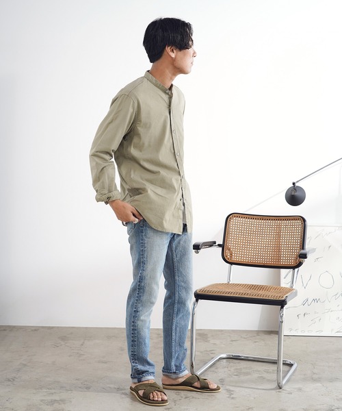 「YANUK」 デニムパンツ 33inch サックスブルー メンズ_画像2