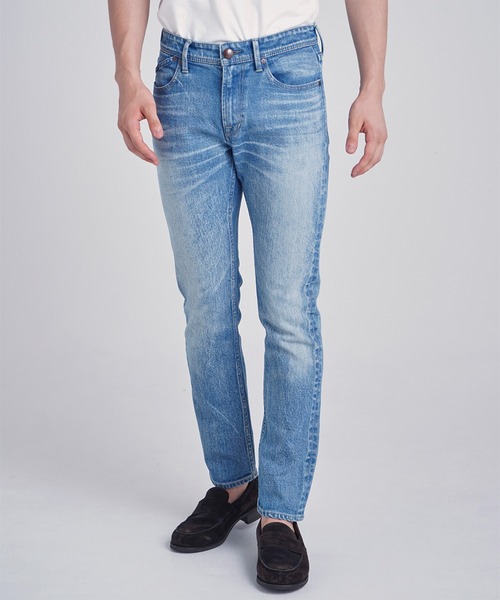 「YANUK」 デニムパンツ 33inch サックスブルー メンズ_画像3