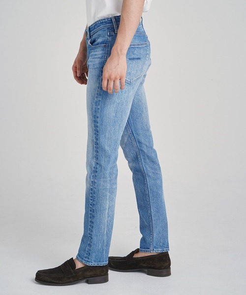 「YANUK」 デニムパンツ 33inch サックスブルー メンズ_画像4