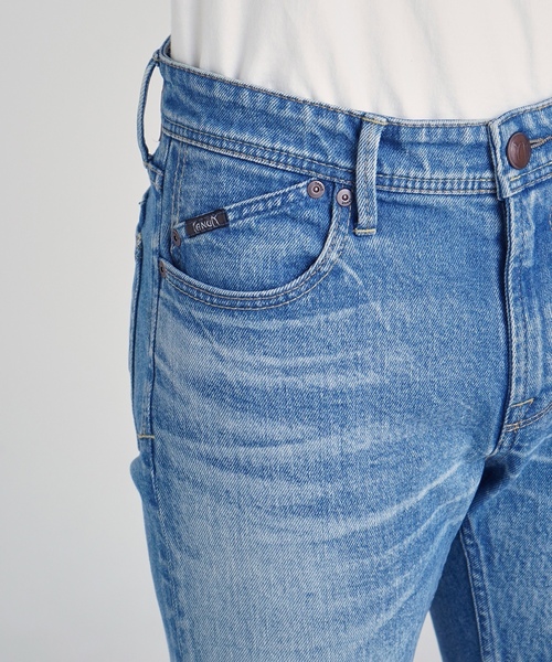 「YANUK」 デニムパンツ 33inch サックスブルー メンズ_画像7