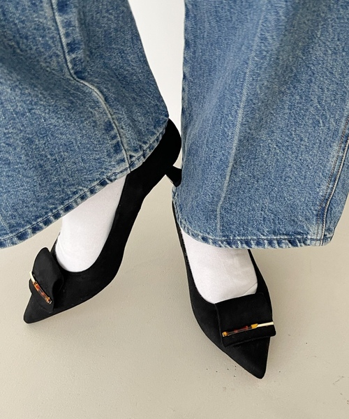 「LE TALON」 パンプス 23cm チョコ レディース_画像5