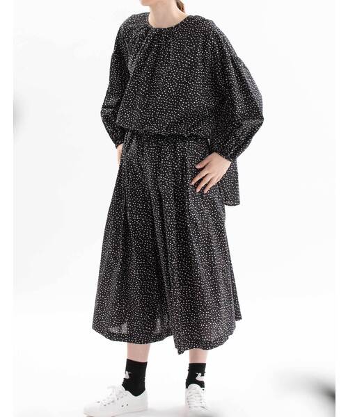 「nop de nod」 イージーパンツ 3 ネイビー レディース_画像4