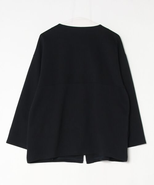 「and myera」 カーディガン LARGE ネイビー レディース_画像2