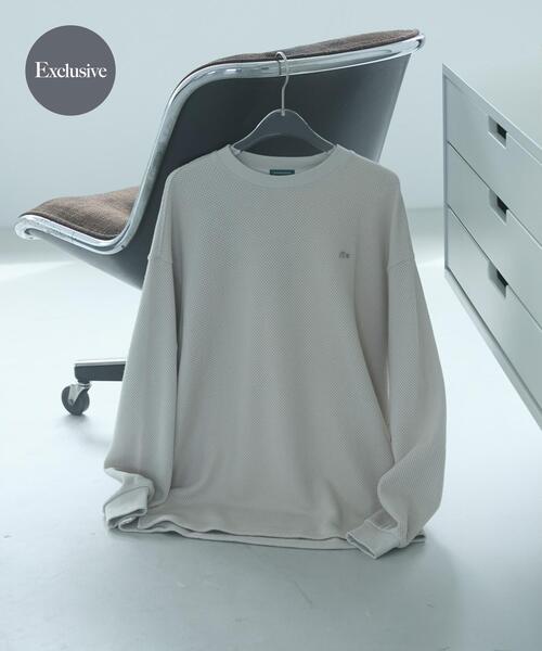 LACOSTE（ラコステ） tシャツ 「別注」LACOSTE×DOORS HEAVY PIQUE LONG