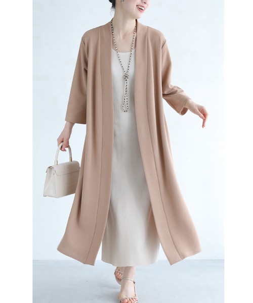 カーディガン 着痩せロングカーディガン Zozotown Yahoo 店 通販 Yahoo ショッピング